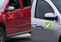 Renault Duster 2008–2017 Spiegelabdeckungen Variante 1 (2 Stk., Edelstahl) OmsaLine - Italienischer Edelstahl Foto 5