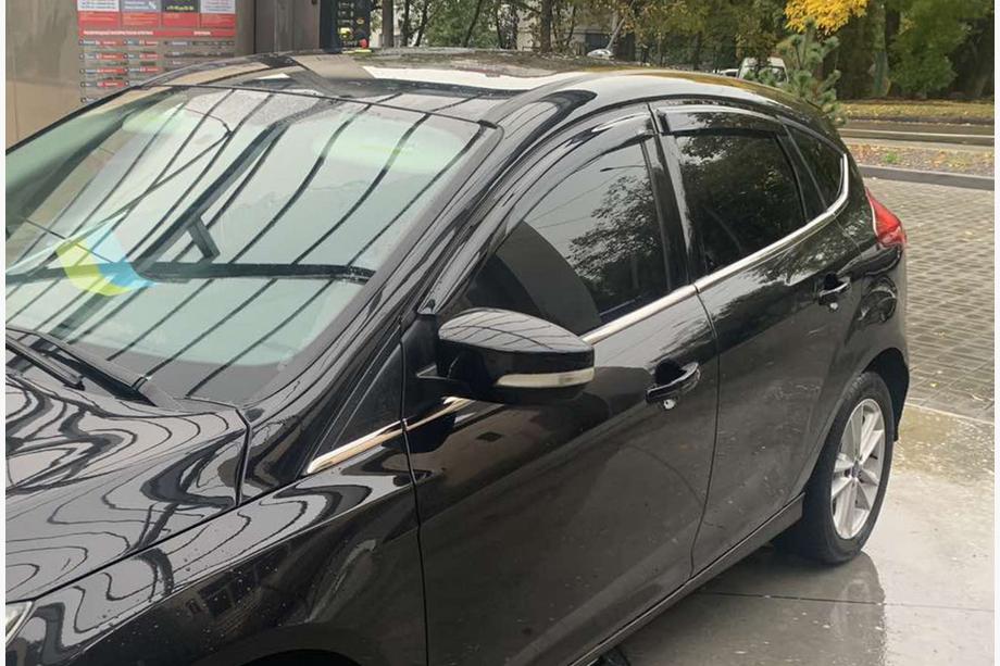 Ford Focus III 2011-2017 Fensterunterkante Zierleisten Edelstahl (8 Stk) Limousine, OmsaLine - Italienischer Edelstahl Foto 2