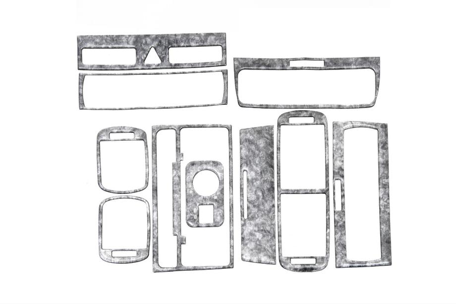 Audi A3 1996-2003 Armaturenbrett Abdeckungen (2000-2003) Aluminium Image