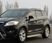 Ford Kuga 2008-2013 Seitenschweller Premium (2 Stk., Edelstahl) 60 mm Foto 1
