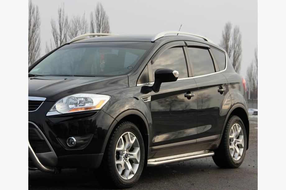 Ford Kuga 2008-2013 Seitenschweller Premium (2 Stk., Edelstahl) 60 mm Image