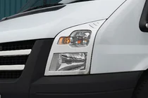 Ford Transit 2000–2014 Scheinwerferblenden (2 Stk., Edelstahl) Foto 1