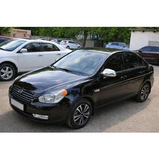 Spiegelabdeckungen (2 Stk., Kunststoff) Hyundai Accent 2006-2010 Foto 1