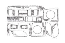 BMW X5 E53 1999–2006 Armaturenbrett Abdeckung V-1 Foto 4
