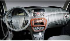 Citroen C-3 2002-2009 Armaturenbrett Abdeckungen Aluminium Foto 4