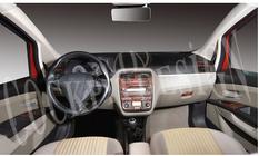 Fiat Punto Grande/EVO 2006-2018 Armaturenbrett Dekor Aluminium Foto 5
