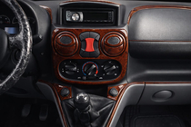 Fiat Doblo I 2005-2010 Armaturenbrett Abdeckungen Aluminium Foto 1