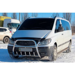 Frontbügel XL-WT025 (Edelstahl) Mercedes Vito W639 2004-2014 Foto 2