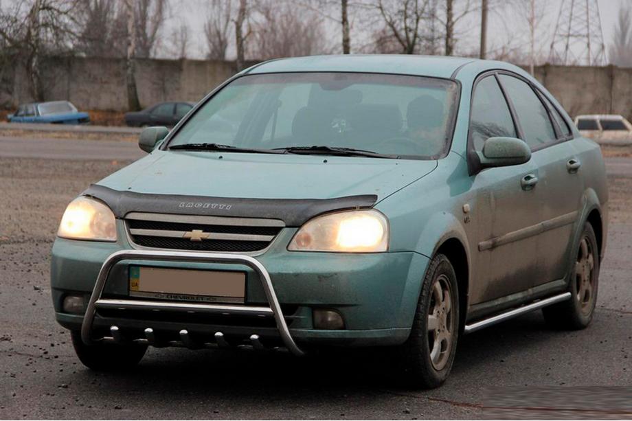 Chevrolet Lacetti 2003-2024 Frontbügel WT003 (60 mm, Edelstahl) Image