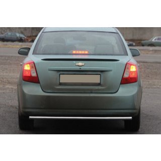 Heckschutz AK002 (42mm, Edelstahl) Chevrolet Lacetti 2003-2024 Foto 1