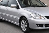 Mitsubishi Lancer 9 2004-2008 Spiegelabdeckungen Chrom (2 Stk) Foto 1