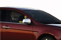 Mitsubishi Lancer 9 2004-2008 Spiegelabdeckungen Chrom (2 Stk) Foto 5