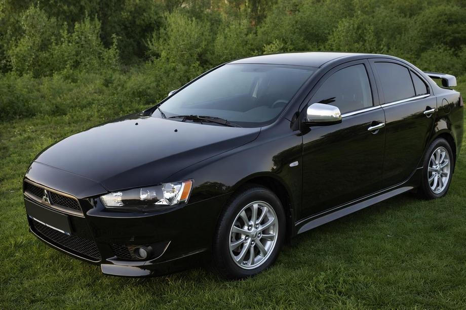 Mitsubishi Lancer X 2008- Spiegelabdeckungen Chrom (2 Stk) Image