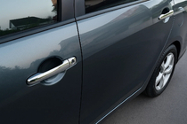 Mitsubishi Outlander 2001-2006 Chrom Türgriffblenden (4 Stk, Edelstahl) OmsaLine - Italienischer Edelstahl Foto 1