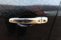 Nissan Juke 2010-2019 Chrom Türgriffblenden (4 Stk) Mit Chip-Aussparung, OmsaLine - Italienischer Edelstahl Foto 6