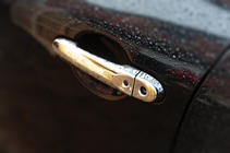 Nissan Juke 2010-2019 Chrom Türgriffblenden (4 Stk) Mit Chip-Aussparung, OmsaLine - Italienischer Edelstahl Foto 5