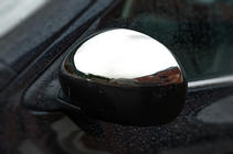 Nissan Juke 2010-2019 Spiegelabdeckungen Chrom 2010-2014 (2 Stk., Edelstahl) Carmos - Türkischer Stahl Foto 2