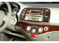 Nissan Micra K12 2003-2010 Armaturenbrett Abdeckungen Aluminium Foto 2