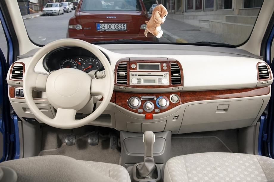 Nissan Micra K12 2003-2010 Armaturenbrett Abdeckungen Aluminium Image