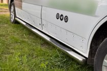 Opel Vivaro 2001–2015 Seitliche Rohre (2 Stk., Edelstahl) Foto 5