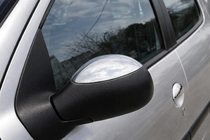 Peugeot 206 1998-2024 Spiegelabdeckungen Chrom (2 Stk) Carmos - Türkischer Edelstahl Foto 1