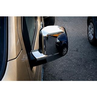 Spiegelabdeckungen komplett (2 Stk., Edelstahl) Peugeot Bipper 2008-2017 Foto 3