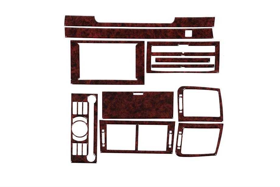 Peugeot 407 2004-2011 Armaturenbrett Abdeckungen (Kit-1) Aluminium Image