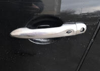 Renault Fluence 2009-2016 Chrom Türgriffblenden (4 Stk., Edelstahl) Ohne Chip, Carmos - Türkischer Stahl Foto 3