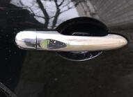 Renault Fluence 2009-2016 Chrom Türgriffblenden (4 Stk., Edelstahl) Ohne Chip, Carmos - Türkischer Stahl Foto 1