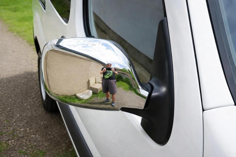 Renault Kangoo 1998-2008 Spiegelabdeckungen Chrom (2004-2008, 2 Stk) Image