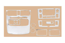 Toyota Avensis 2003-2009 Armaturenbrett Abdeckung Small Aluminium Foto 1