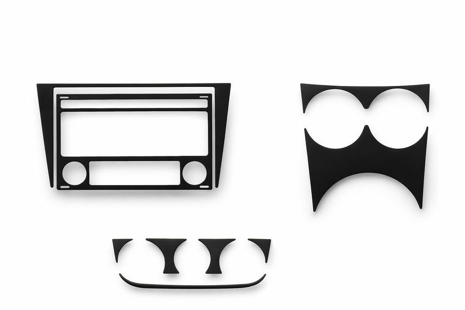 Volkswagen Fox 2003-2021 Armaturenbrett Abdeckungen Holz Image