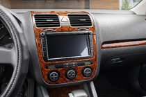 Volkswagen Jetta 2006-2011 Armaturenbrett Abdeckungen Aluminium Foto 1