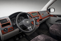 Volkswagen T5 2010-2015 Armaturenbrett Abdeckungen Aluminium Foto 1