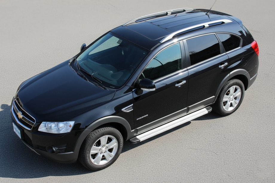 Chevrolet Captiva 2006-2019 Seitenschweller Maya V2 (2 Stk., Aluminium) Image