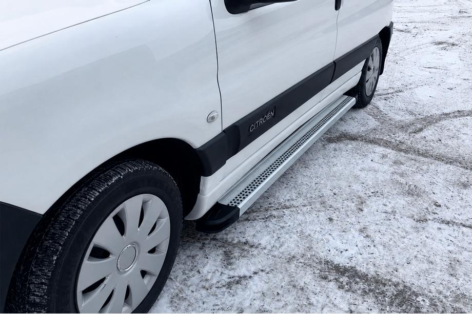 Citroen Berlingo 1996-2008 Seitenschweller Maya V2 (2 Stk., Aluminium) Image
