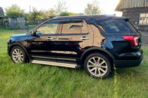 Ford Explorer 2011-2019 Seitenschweller Maya V2 (2 Stk., Aluminium) Foto 1