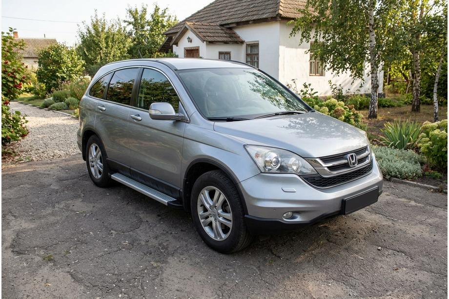 Honda CRV 2007-2011 Seitenschweller Maya V2 (2 Stk., Aluminium) Image