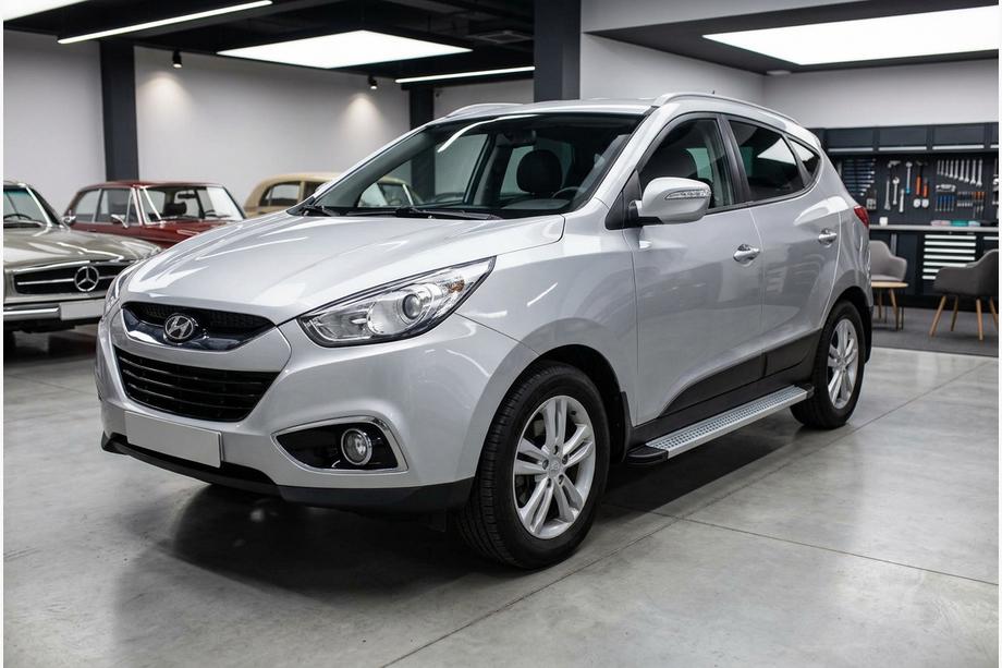 Hyundai IX-35 2010-2015 Seitenschweller Maya V2 (2 Stk., Aluminium) Image