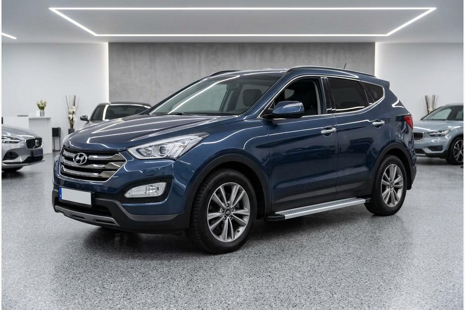 Hyundai Santa Fe 3 2012-2018 Seitenschweller Maya V2 (2 Stk., Aluminium) Image