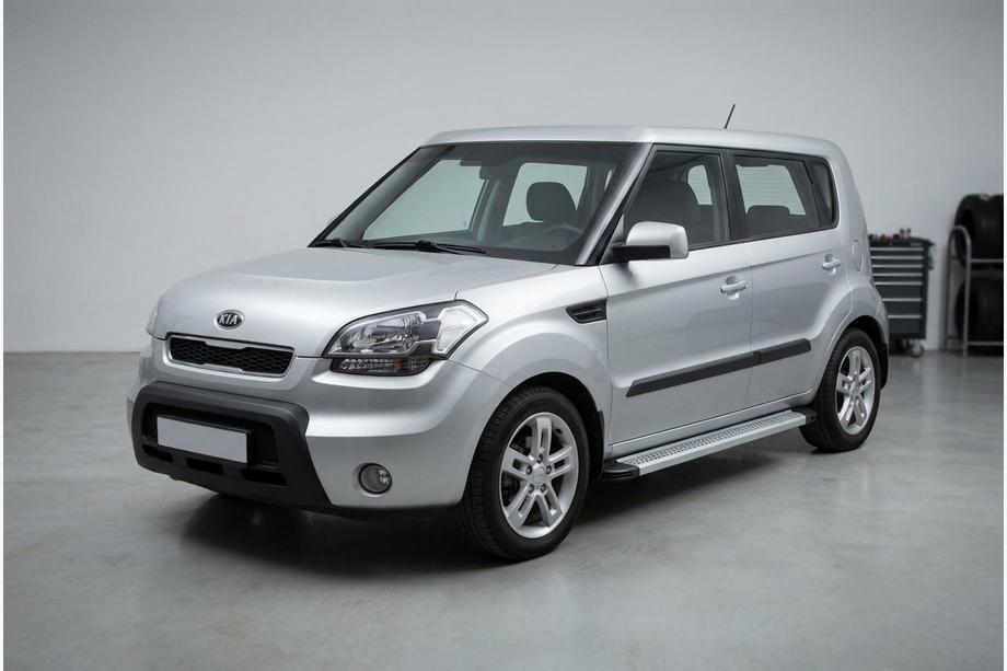 Kia Soul I 2008-2013 Seitenschweller Maya V2 (2 Stk., Aluminium) Image