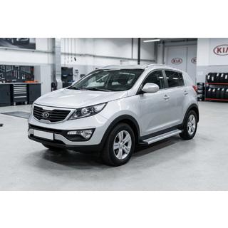 Seitenschweller Maya V2 (2 Stk., Aluminium) Kia Sportage 2010-2015 Foto 1
