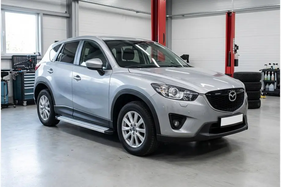 Mazda CX-5 2012-2017 Seitenschweller Maya V2 (2 Stk., Aluminium) Image