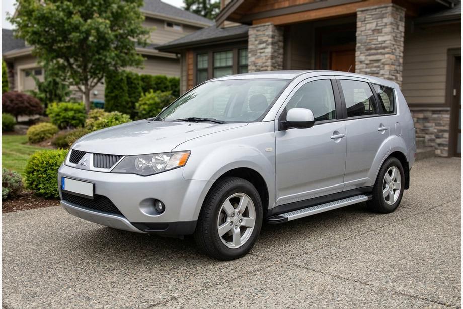 Mitsubishi Outlander 2006-2012 Seitenschweller Maya V2 (2 Stk., Aluminium) Image