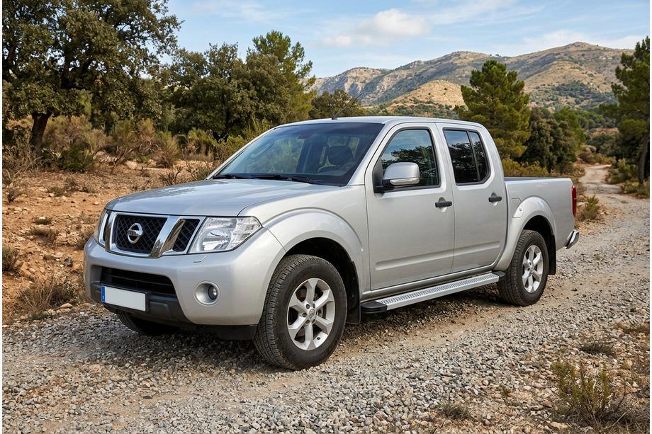Nissan Navara 2006-2015 Seitenschweller Maya V2 (2 Stk., Aluminium) Image