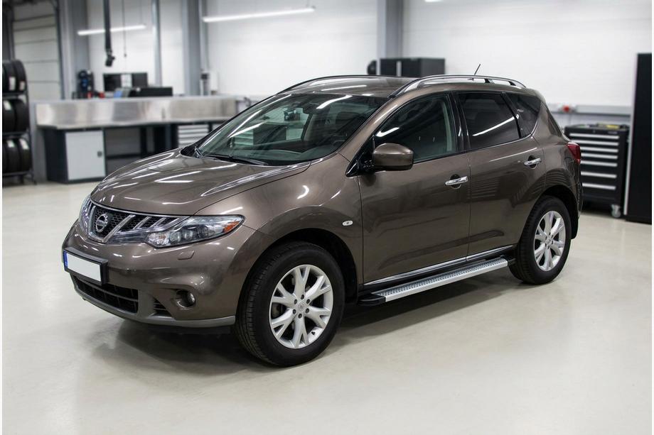 Nissan Murano 2008-2014 Seitenschweller Maya V2 (2 Stk., Aluminium) Image