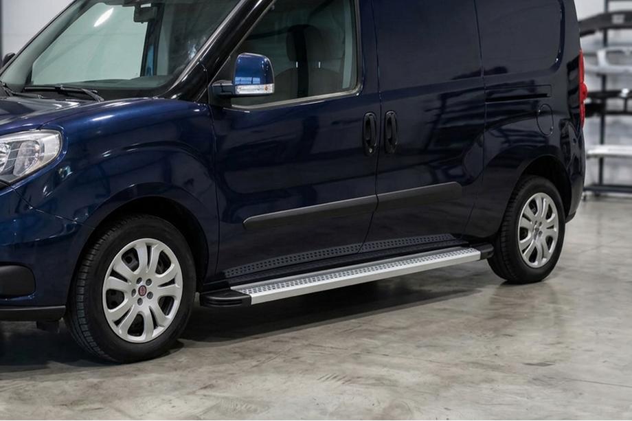Opel Combo 2012-2018 Seitenschweller Maya V2 (2 Stk., Aluminium) Image