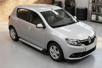 Renault Sandero 2013-2022 Seitenschweller Maya V2 (2 Stk., Aluminium) Foto 1