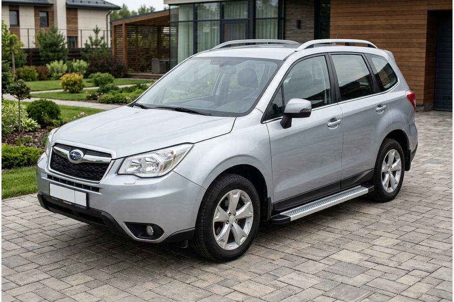 Subaru Forester 2013-2018 Seitenschweller Maya V2 (2 Stk., Aluminium) Image