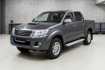 Toyota Hilux 2006-2015 Seitenschweller Maya V2 (2 Stk., Aluminium) Foto 1